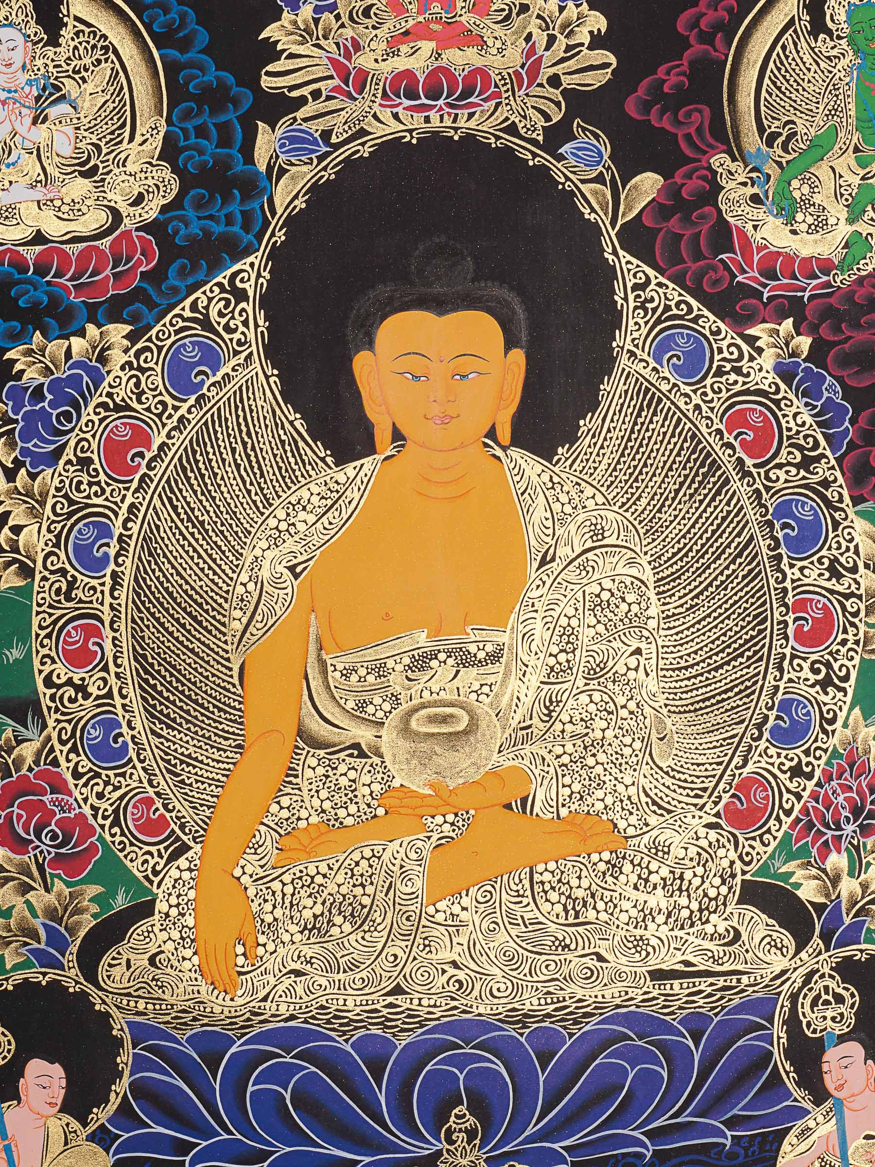 Shakyamuni Buddha Thangka Painting