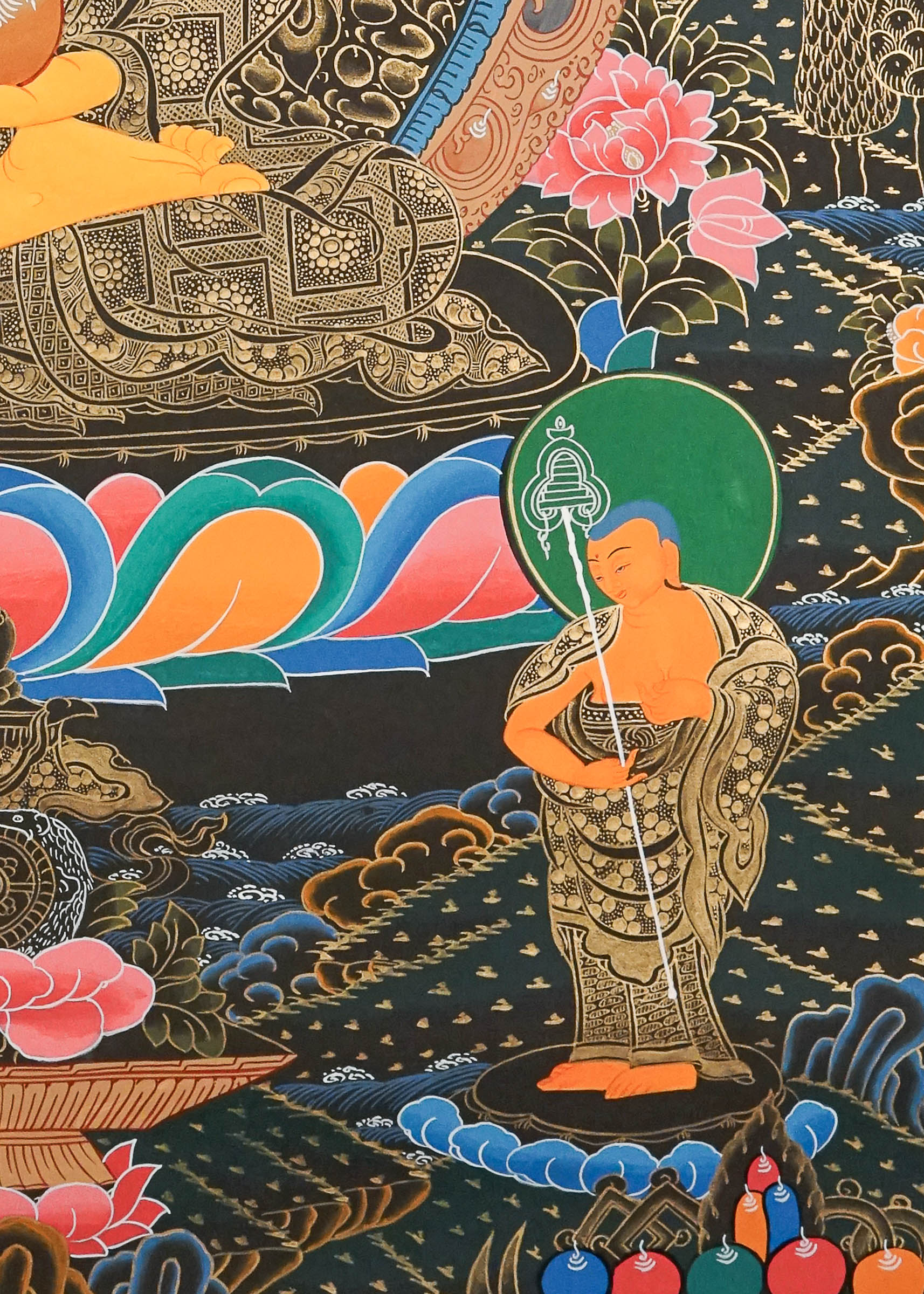 Shakyamuni Buddha Thangka Painting