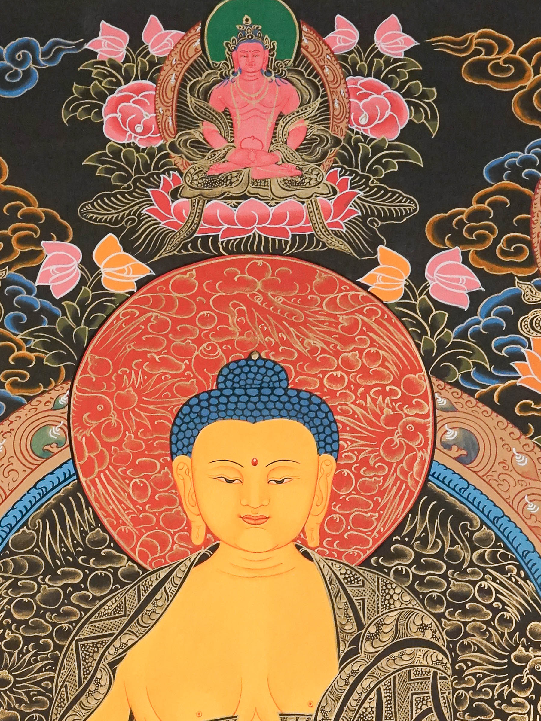 Shakyamuni Buddha Thangka Painting