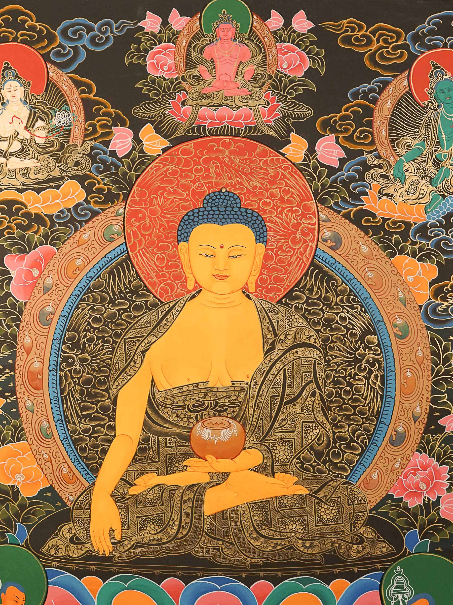 Shakyamuni Buddha Thangka Painting