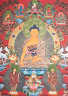 Shakyamuni Buddha Thangka Painting