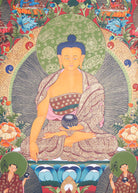 Shakyamuni Buddha Thangka Painting