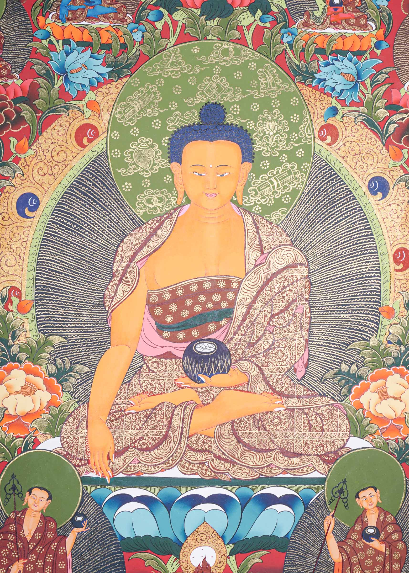 Shakyamuni Buddha Thangka Painting