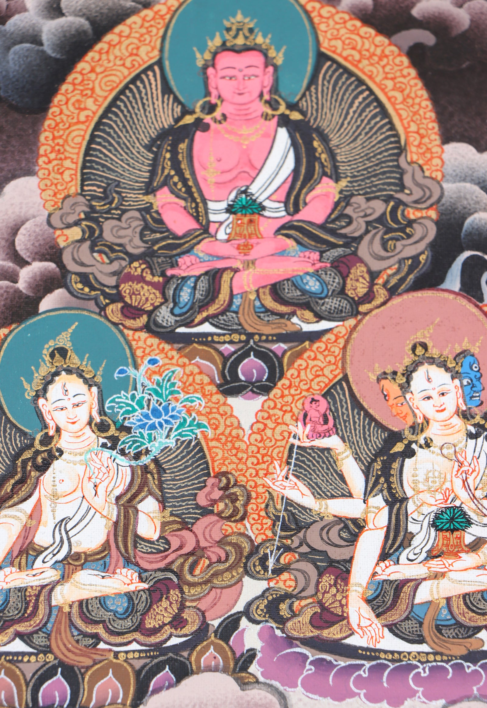 Shakyamuni Buddha Mandala Thangka - high quality thangka