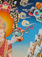 Shiva Shakti Thangka Painting