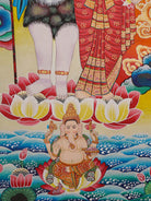 Shiva Shakti Thangka Painting