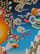 Shiva Shakti Thangka Painting