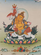 Zambala Thangka Painting.