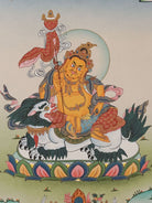 Zambala Thangka Painting.