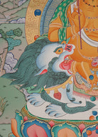 Handpainted Zambala Thangka Painting