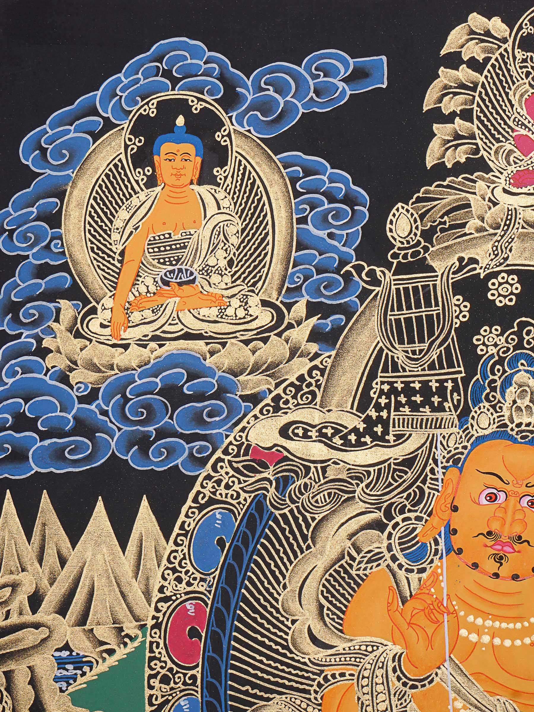 Zambala Thangka Painting