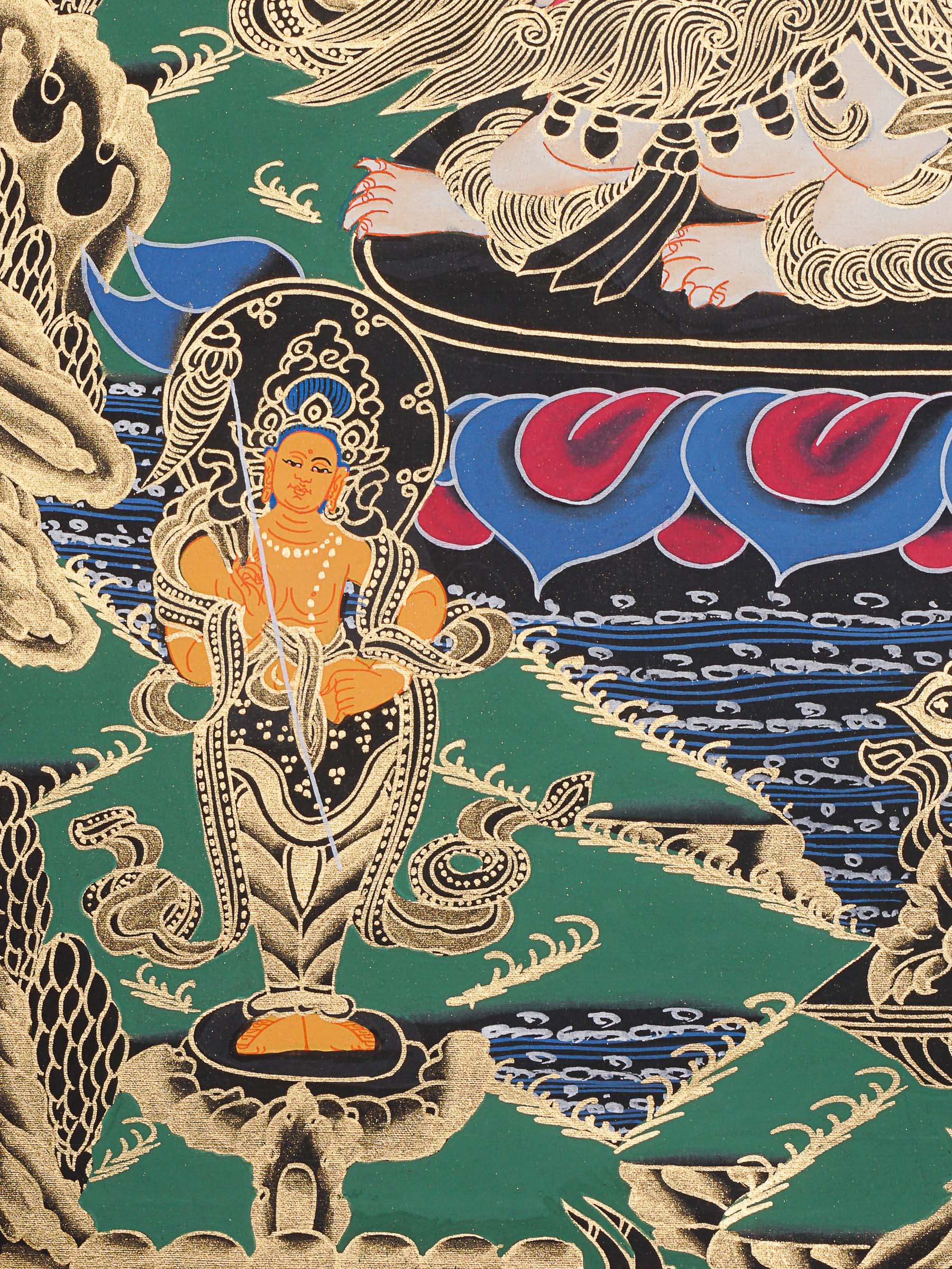 Zambala Thangka Painting