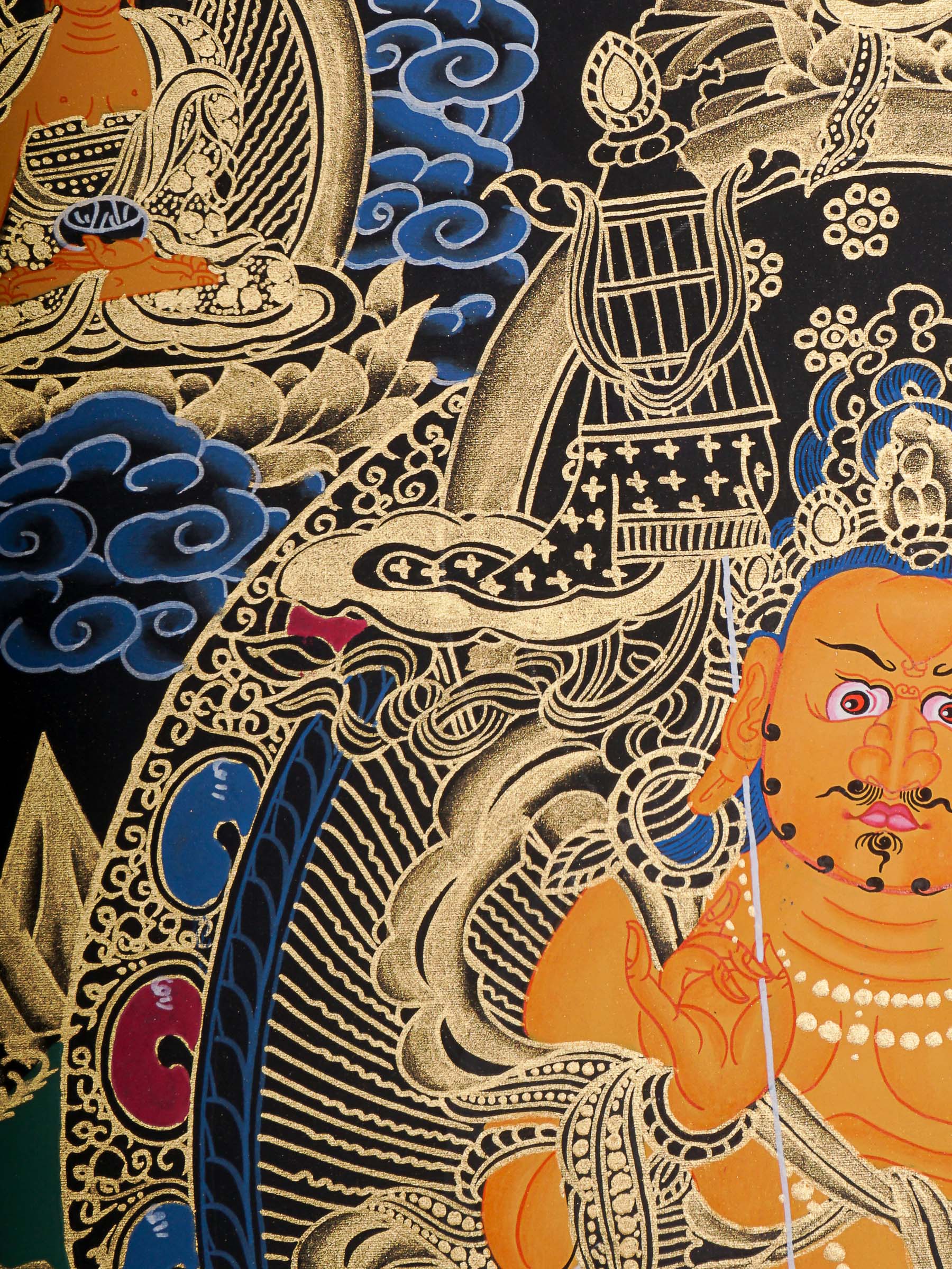 Zambala Thangka Painting