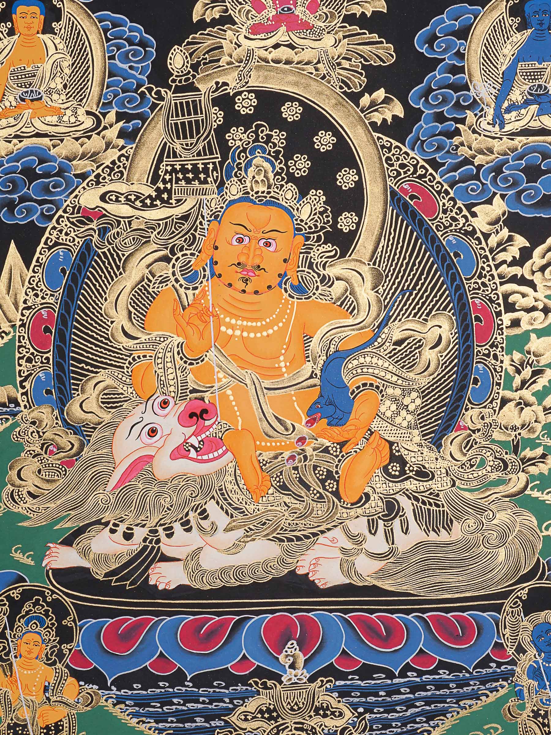 Zambala Thangka Painting