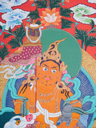 Singha Zambala Thangka Painting