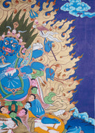 Mahakala Thangka Painting for providing protection and guidance to practitioner.