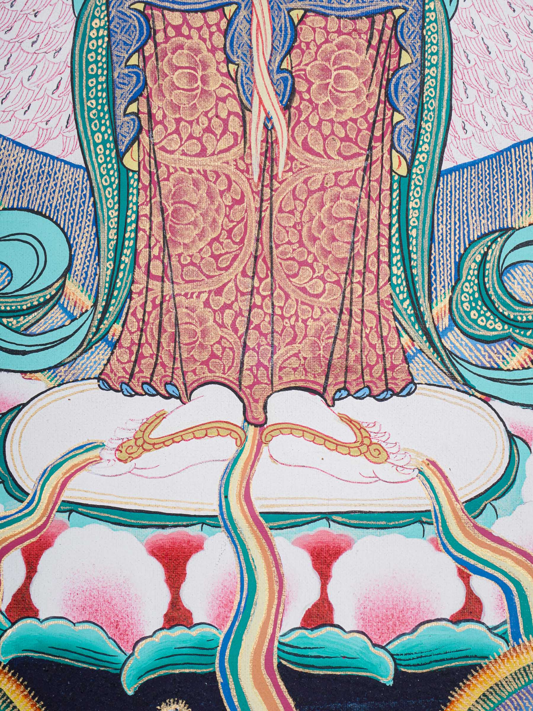 Avalokiteshvara Thangka  Painting 