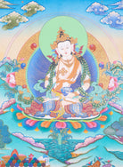 Vajrasattva Thangka Painting for religious and spiritual practices.