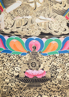 Handmade Tibetan Thangka White Tara Art - Lucky Thanka