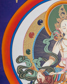 White Tara Thangka Painting for wall decor.