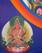 White Tara Thangka Painting for wall decor.