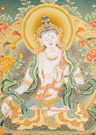 White Tara Thangka Painting