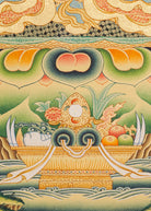 White Tara Thangka Painting