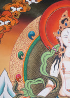 White Tara Thangka - Tibetan Painting