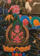 White Tara Thangka Painting - Tibetan Buddhist Art