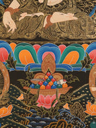 White Tara Thangka Painting - Tibetan Buddhist Art