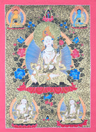  White Tara Thangka for spiritual peace.