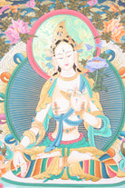 White Tara Thangka for meditation and the transformation of our mind and body.