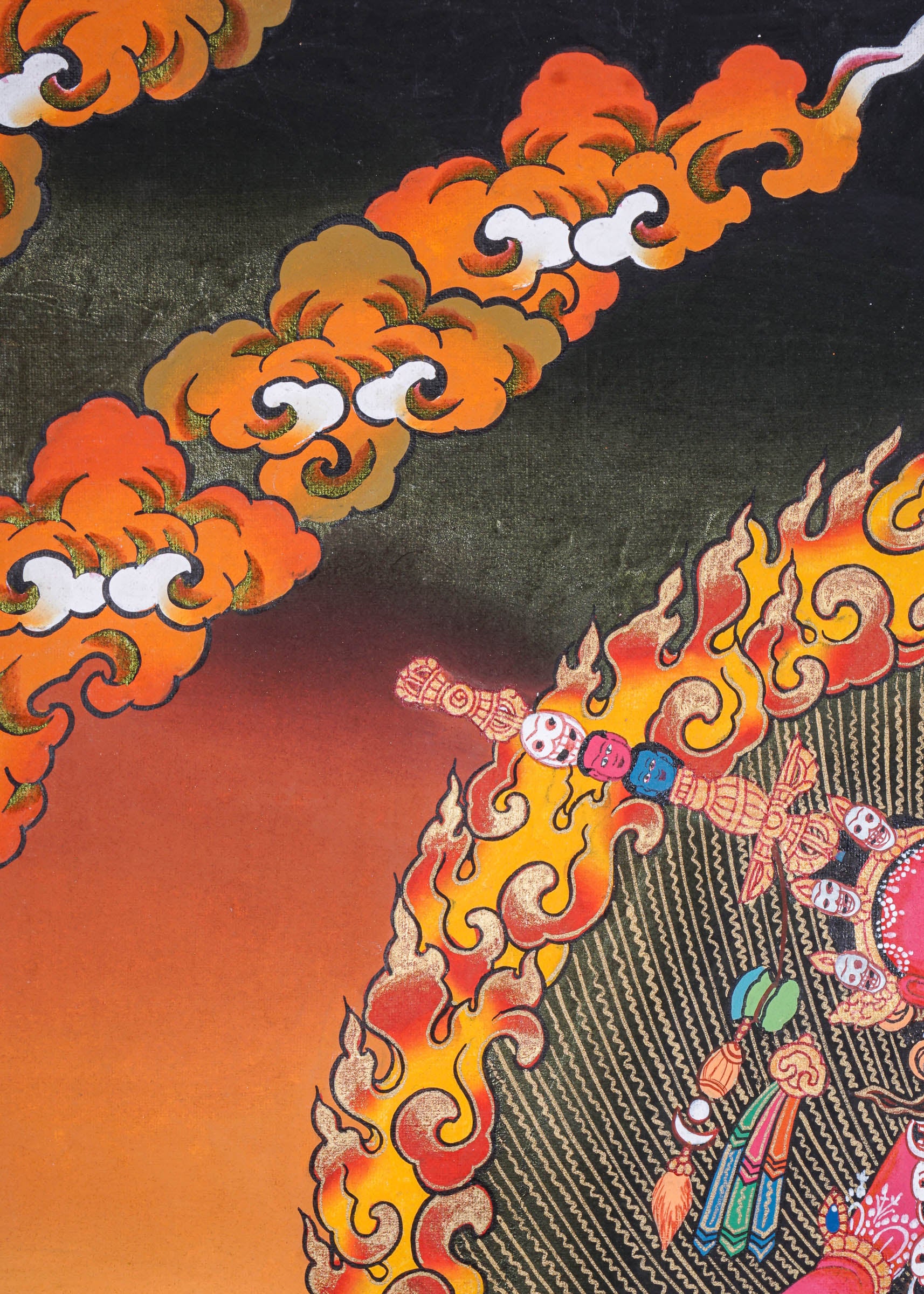 Yogini Thangka - Wrathful Deity Painting