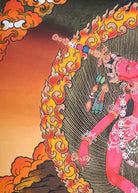 Yogini Thangka - Wrathful Deity Painting