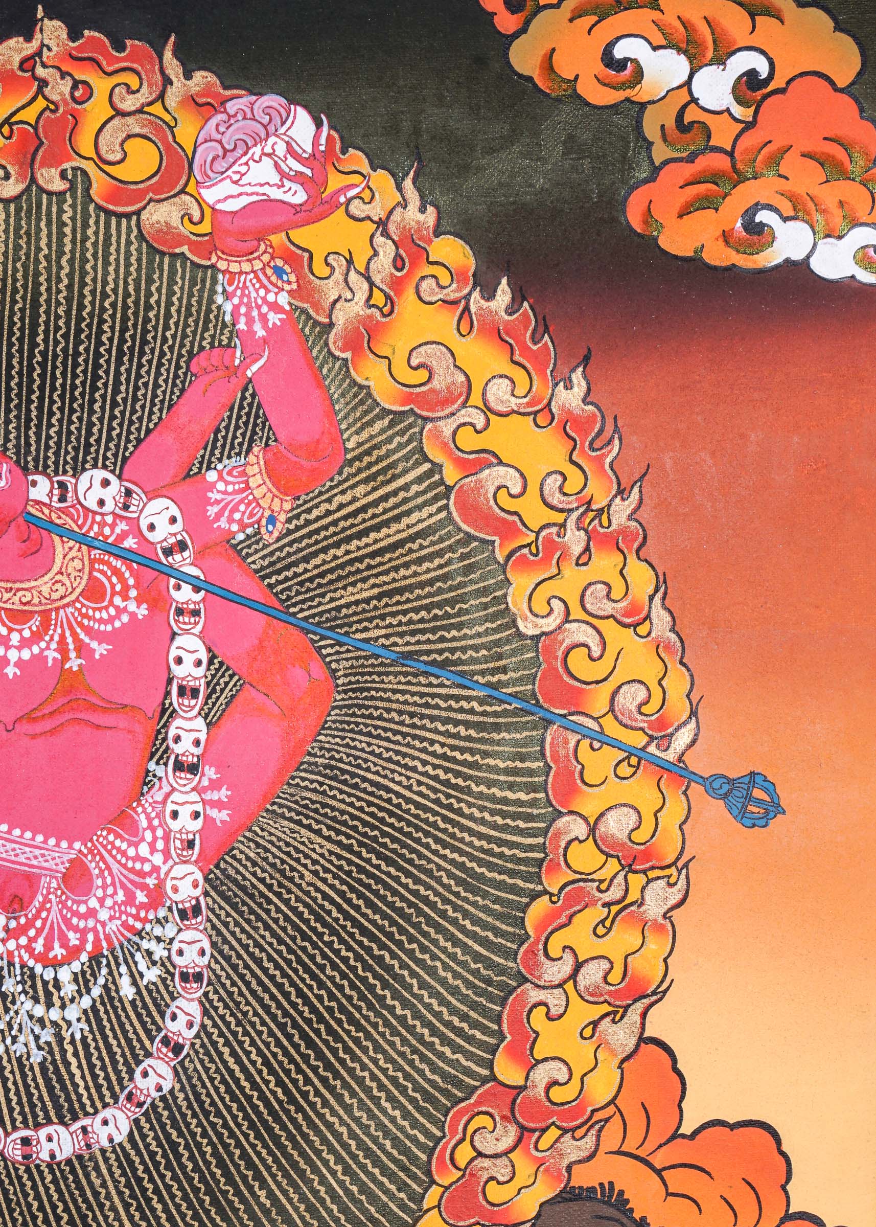 Yogini Thangka - Wrathful Deity Painting