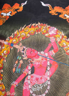 Yogini Thangka - Wrathful Deity Painting