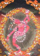 Yogini Thangka - Wrathful Deity Painting