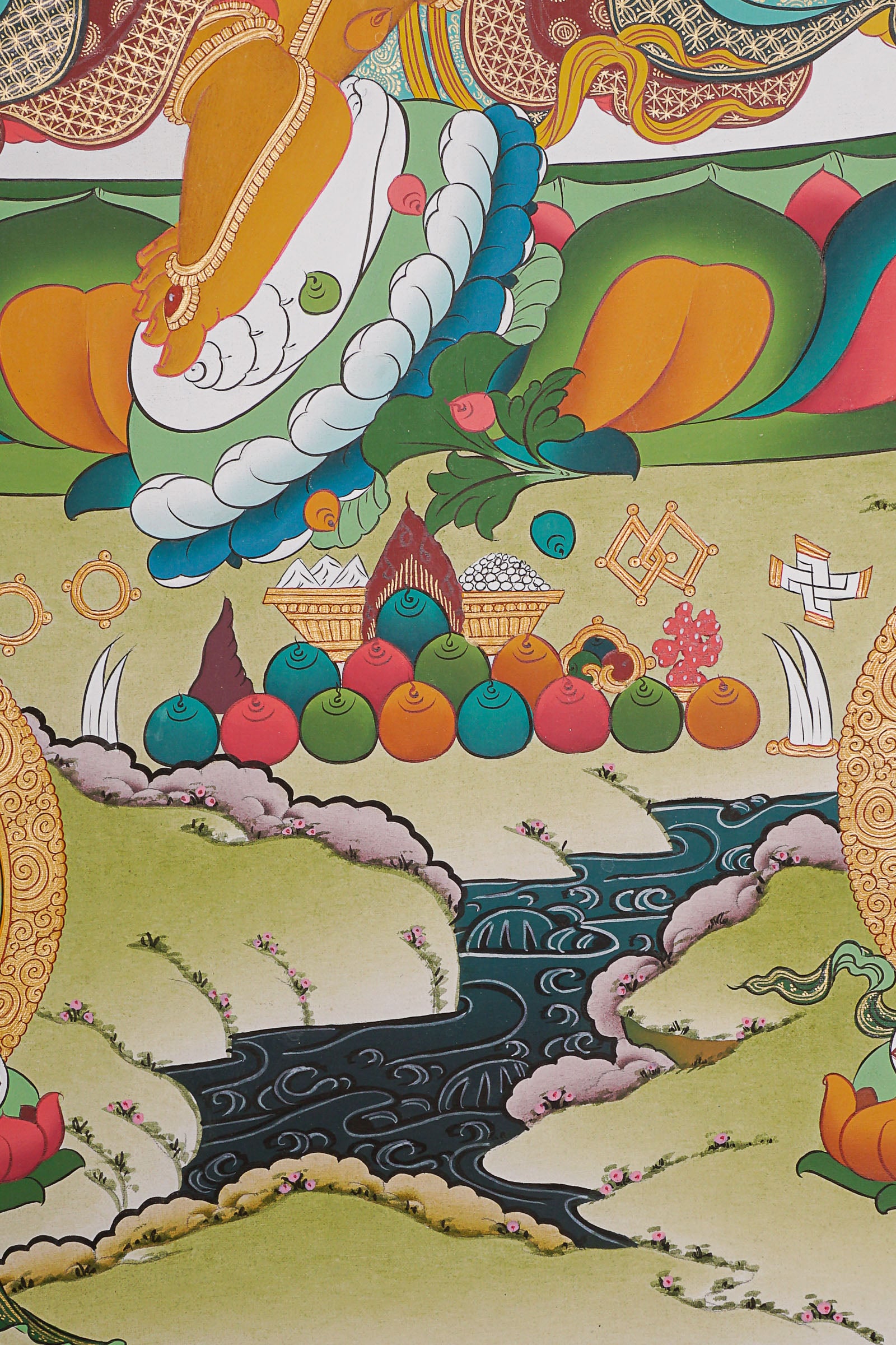 Zambala Thangka - Tibetan Painting