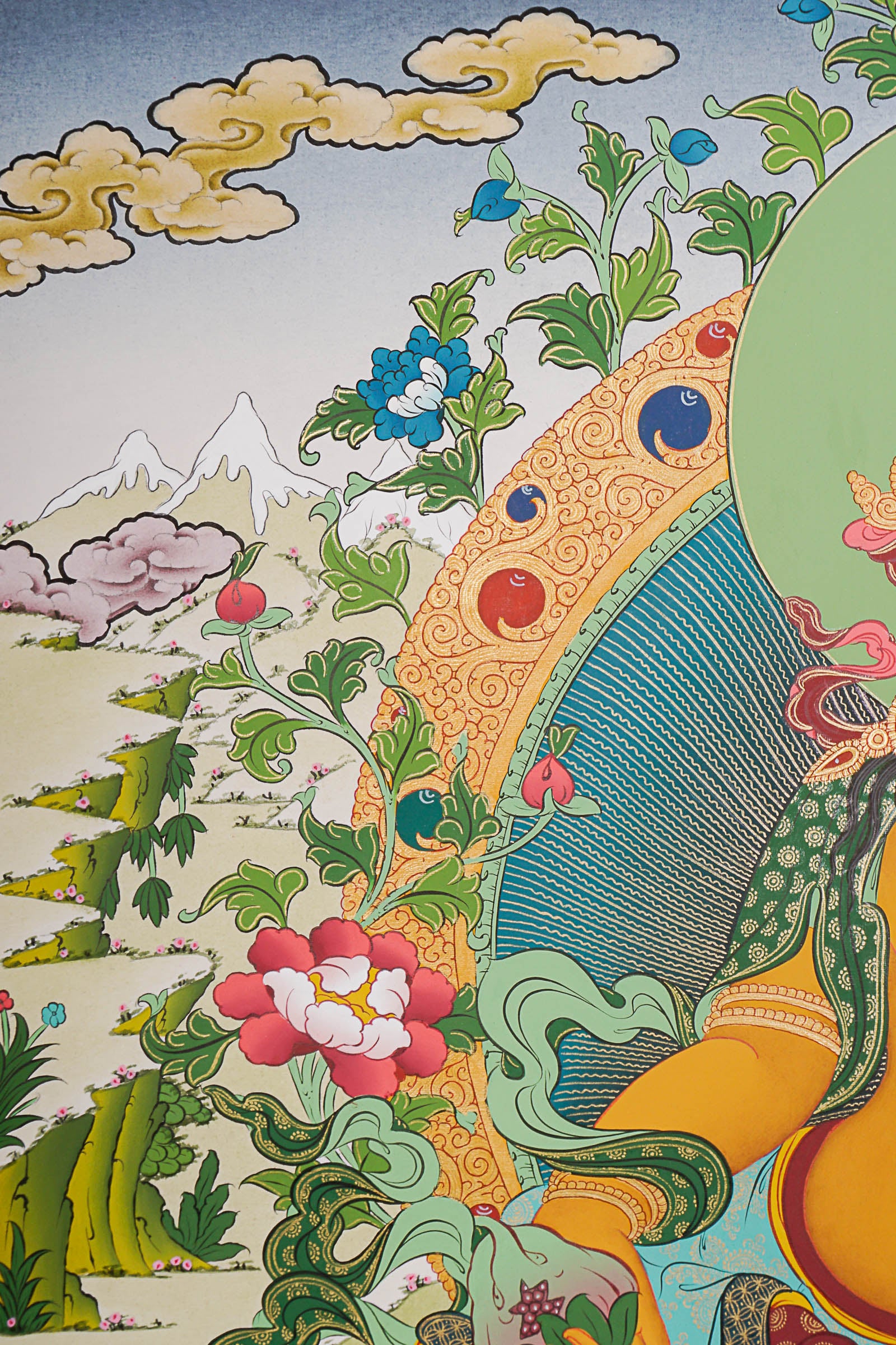 Zambala Thangka - Tibetan Painting