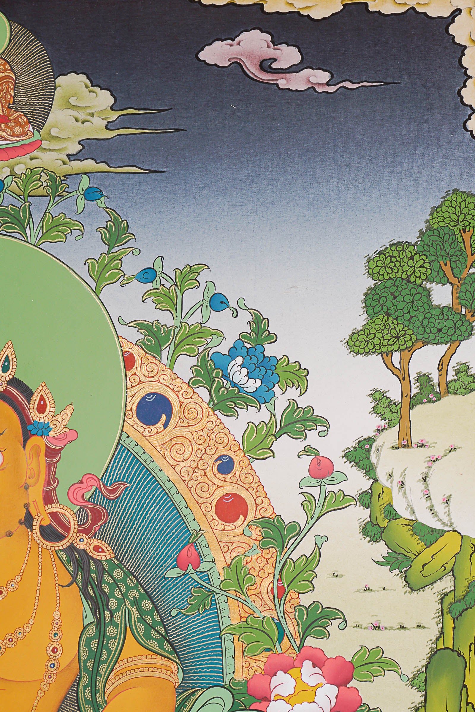 Zambala Thangka - Tibetan Painting