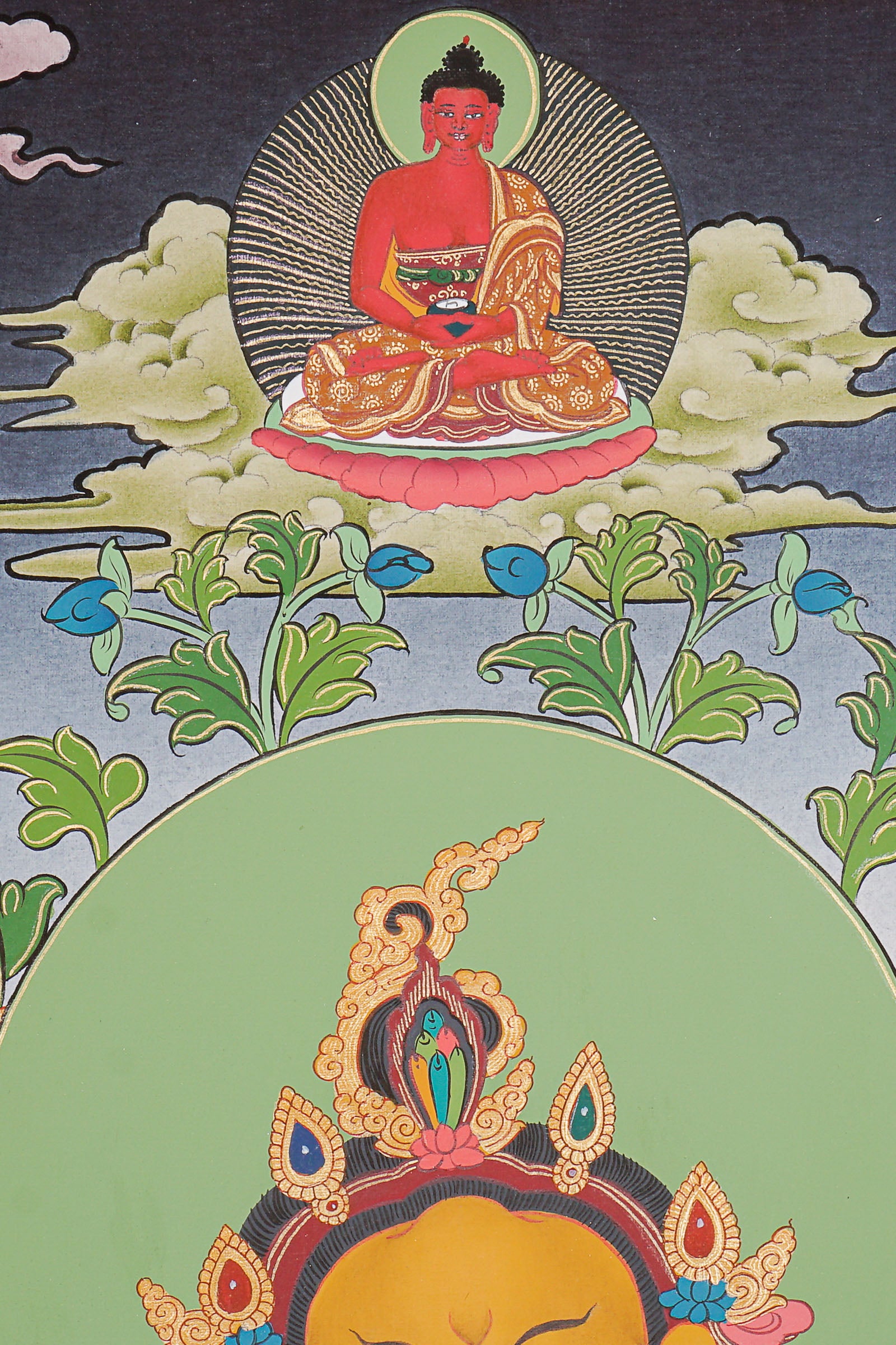 Zambala Thangka - Tibetan Painting