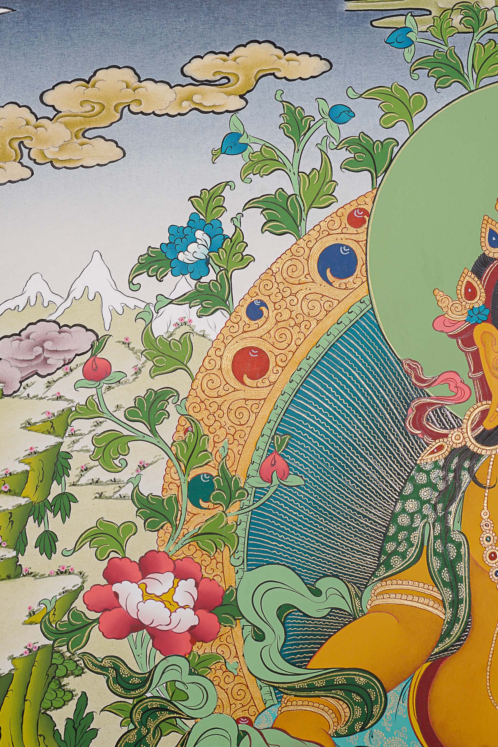 Zambala Thangka - Tibetan Painting