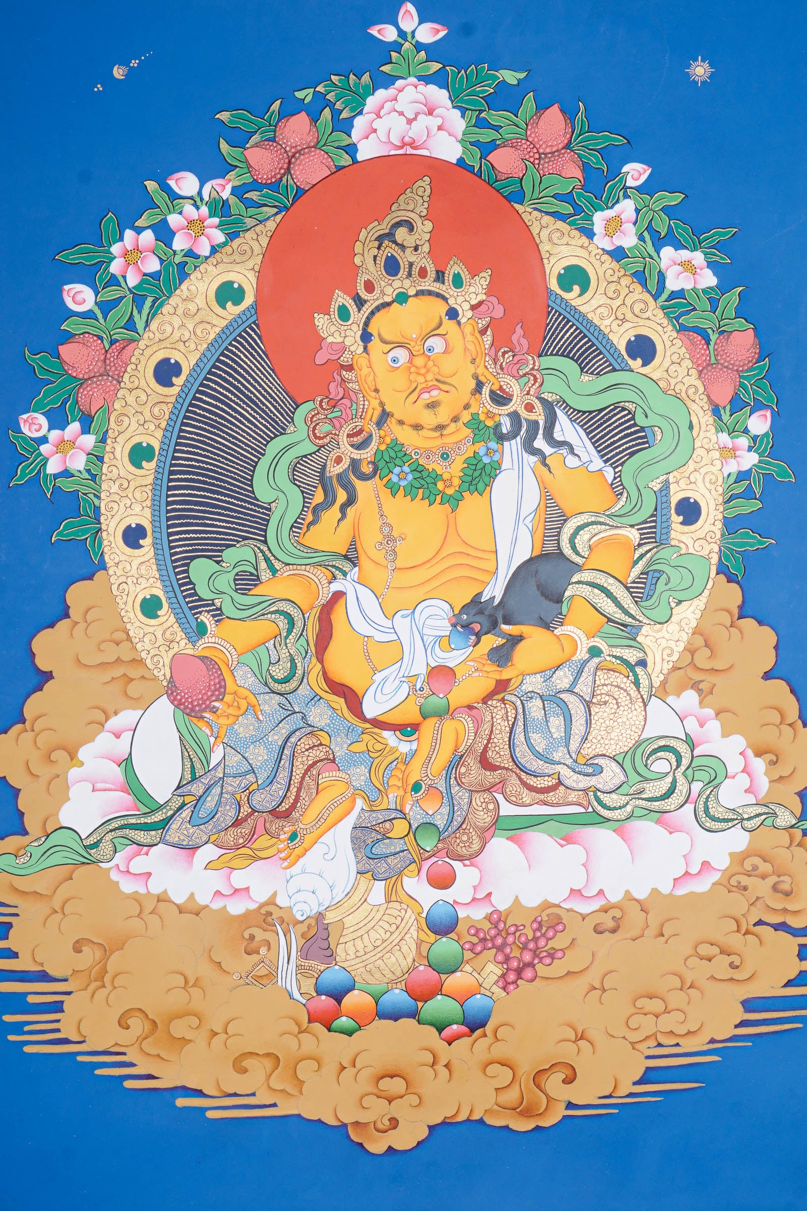 Zambala Thangka Painting