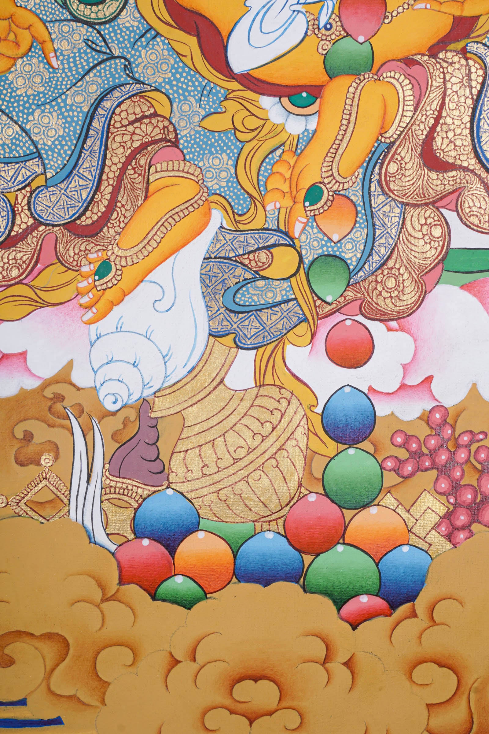 Zambala Thangka Painting