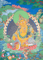 Zambala Thangka Painting for wall hanging decor.