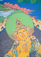 Zambala Thangka Painting for wall hanging decor.