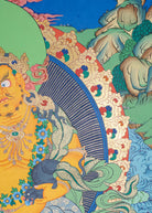 Zambala Thangka Painting for wall hanging decor.