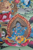 Zambala Thangka Painting - Handpainted Art