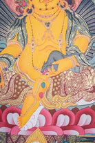 Zambala Thangka Painting - Handpainted Art