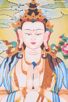 Chengresi Thangka Painting for compassion and wisdom.